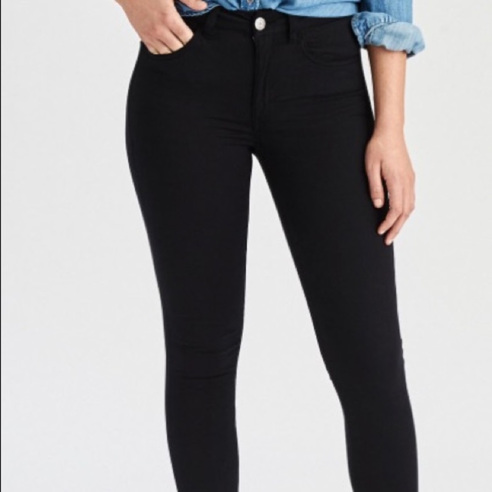 NWT American Eagle Black Jeggings